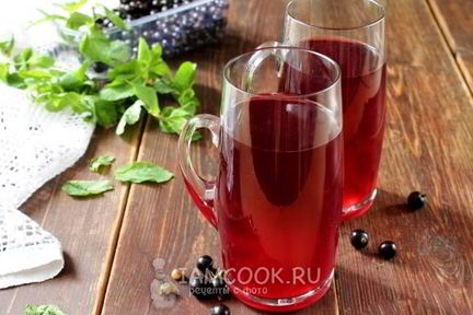 Морс из черной смородины