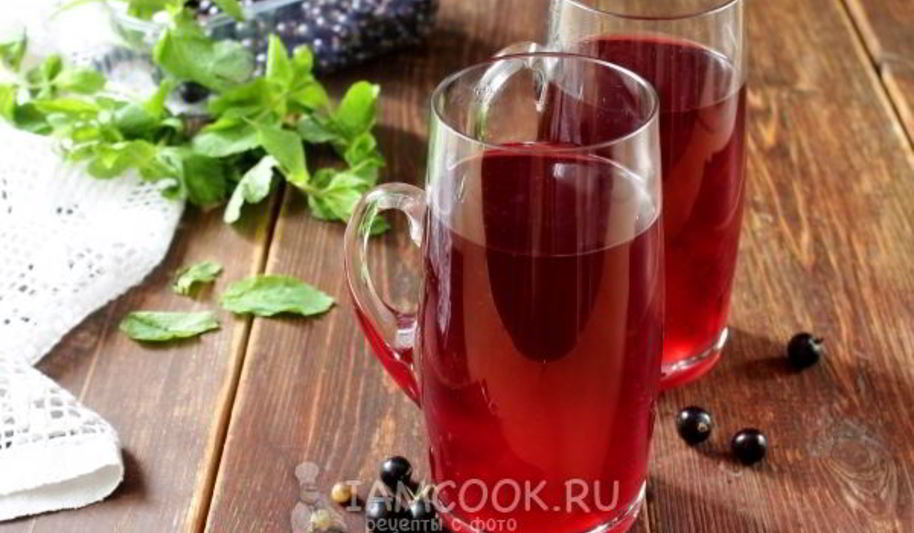 Рецепт морса из черной смородины