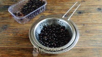 морс из черной смородины