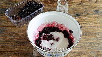 морс из черной смородины