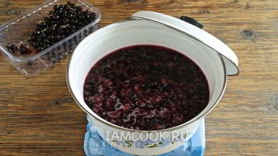 морс из черной смородины