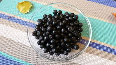 морс из черноплодной рябины