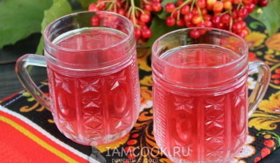 Рецепт морса из калины