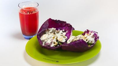 морс из клюквы и цитрусовых