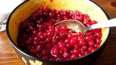 морс из красной смородины