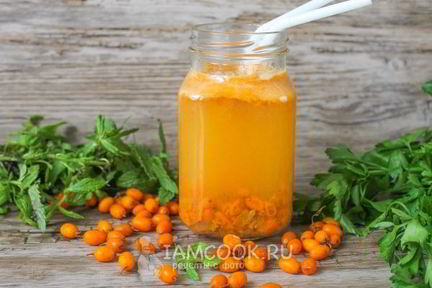 Морс из облепихи