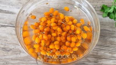 морс из облепихи