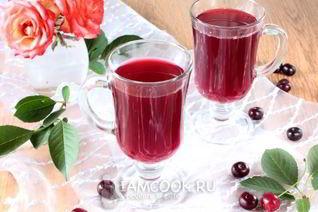 Морс из вишни