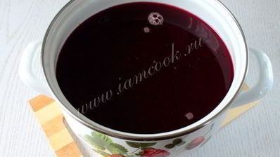 морс из вишни