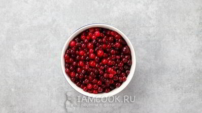 морс из замороженной клюквы