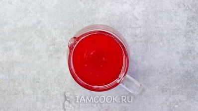 морс из замороженной клюквы