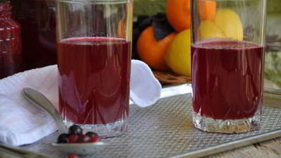 морс клюквенно-смородиновый