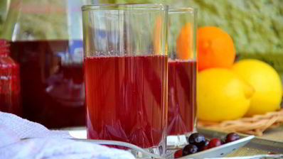 морс клюквенно-смородиновый