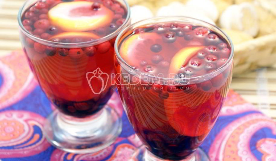 Рецепт витаминного морса
