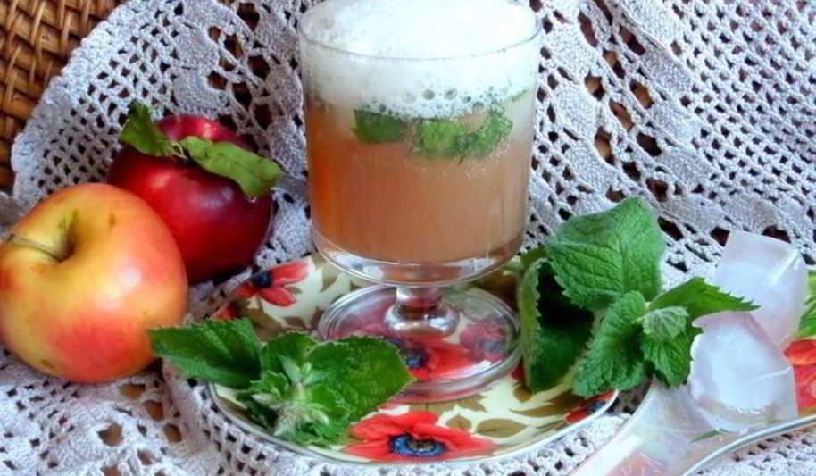 Рецепт мятного напитка на сыворотке