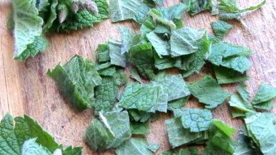 мятный напиток на сыворотке