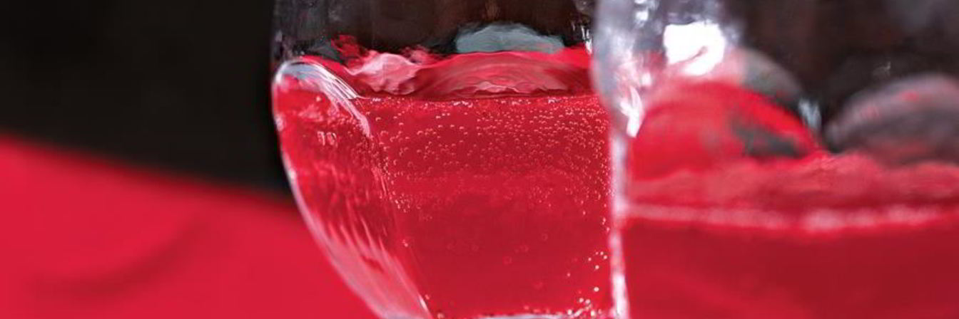 Напиток с клюквой и гранатом