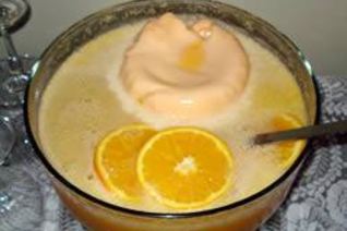 Новогодний пунш с шампанским