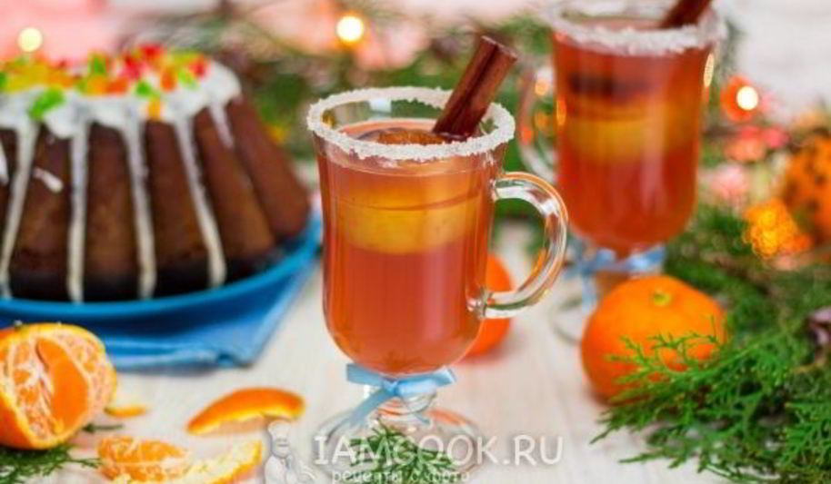 Рецепт пунша безалкогольного рождественского