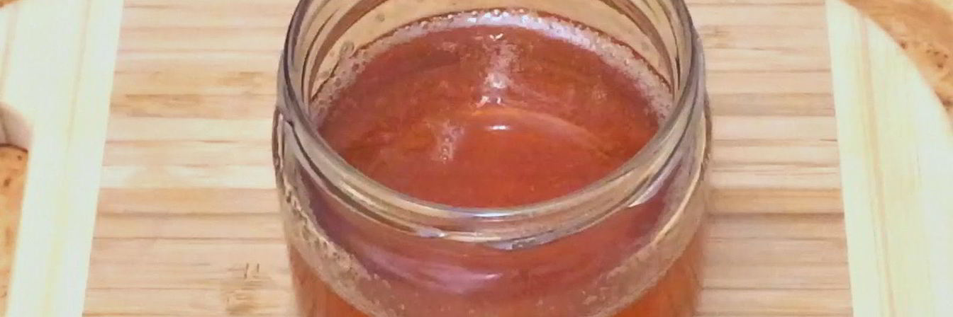 Сироп из кожуры яблок