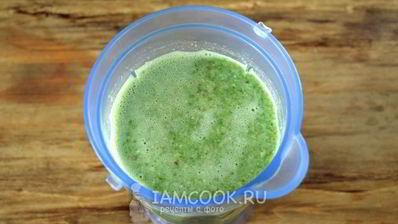 ананасово-мятный смузи с фисташками