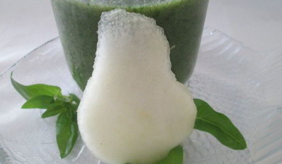 Рецепт апельсинова-грушевого смузи со шпинатом