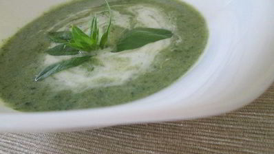 апельсиново-грушевый смузи со шпинатом