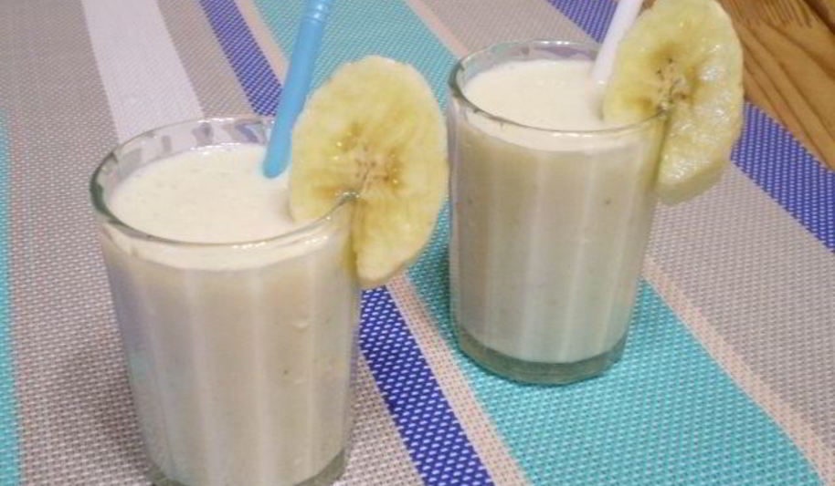 Рецепт бананового смузи