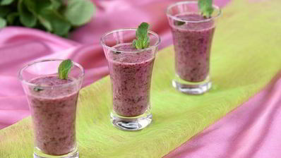 черничный смузи