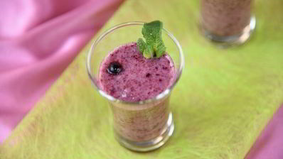 черничный смузи