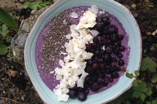 Диетическая смузи-каша на завтрак