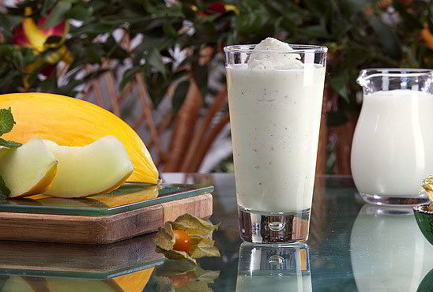 Дынно-мятный смузи