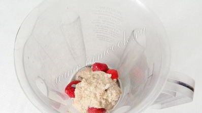 фруктовый смузи с овсянкой