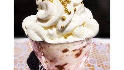 ледяной банановый смузи кофейный восторг