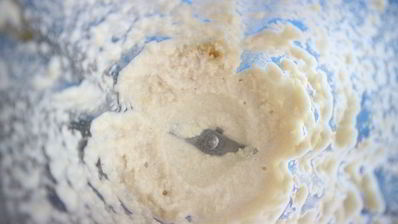 малиновый смузи на миндальном молоке