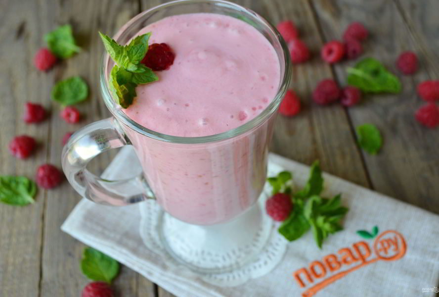 Малиновый смузи Вкус лета