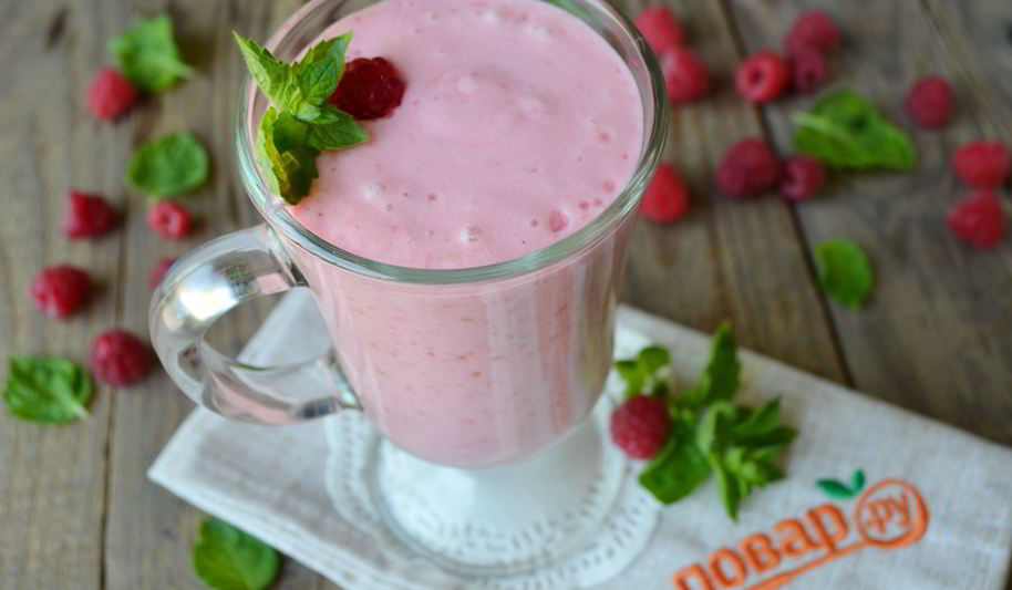 Рецепт малинового смузи вкус лета