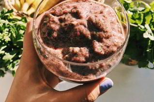 Смузи Банан-финики-руккола