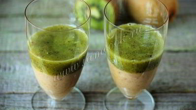 смузи-десерт с маршмэллоу