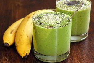 Смузи из банана и киви