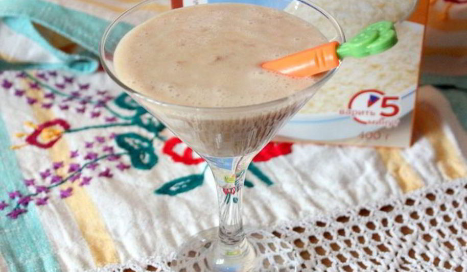 Рецепт смузей из фиников и овсяного молока