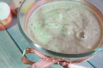 Смузи из кабачка, яблока и груши