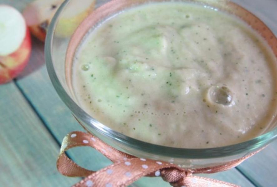 Смузи из кабачка, яблока и груши