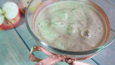 смузи из кабачка, яблока и груши