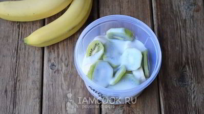 смузи из кефира и банана