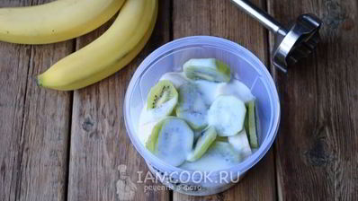 смузи из кефира и банана