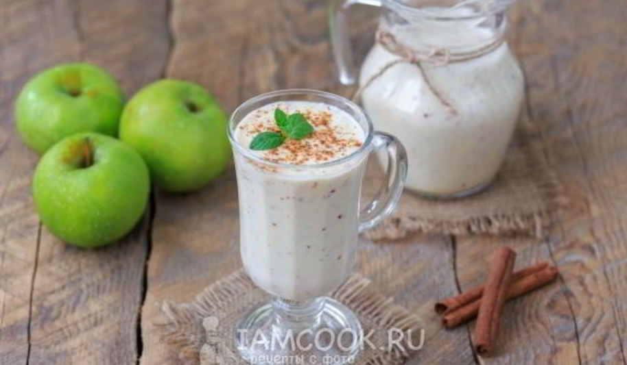 Рецепт смузей из кефира и яблока