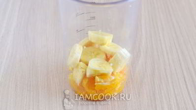 смузи из кефира с апельсином