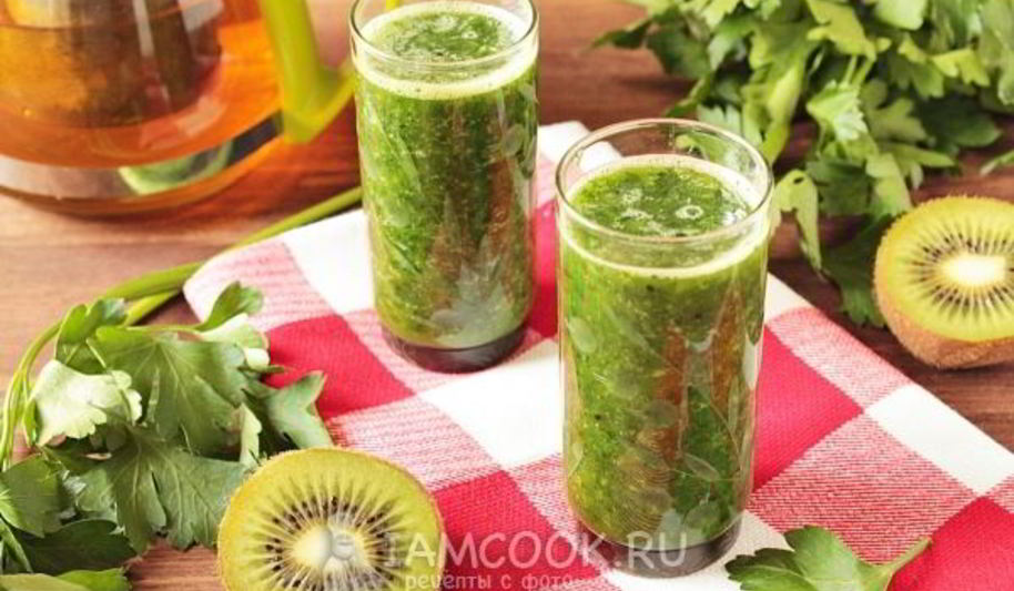 Рецепт смузей из петрушки