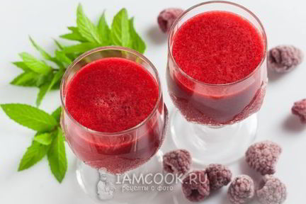 Смузи из замороженной малины